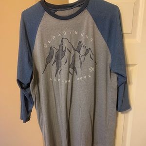 3/4 sleeve soft cotton shirt.